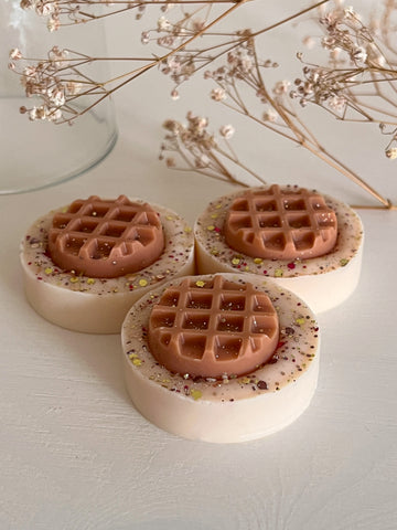 Frosted Pumpkin Waffle Pots - Wax Melt