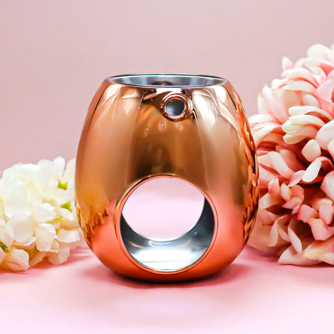 Electroplated Rose Gold Wax Melt Burner